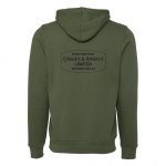 E & A Hoodie - Military Green - Eagles & Angels Limited
